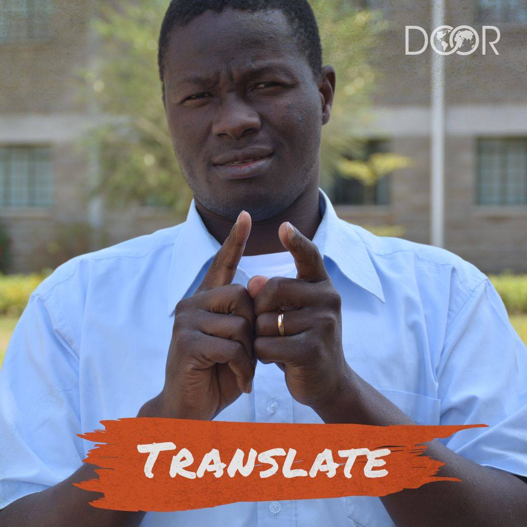 Standards build trust in sign language Bible translations